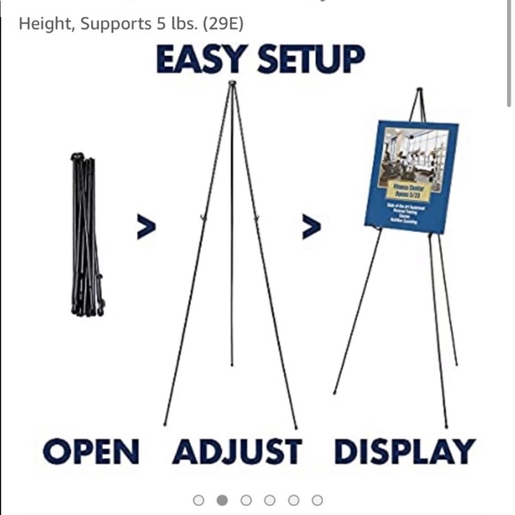 QUARTET Instant Easel 3 piece bundle! Three easels - Picture 9 of 11